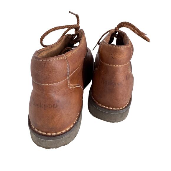 "ROCKPORT" Womens Ankle Boots Lace Up Y2K Preppy Work Lace up Outdoor Hiking - Picture 3 of 15